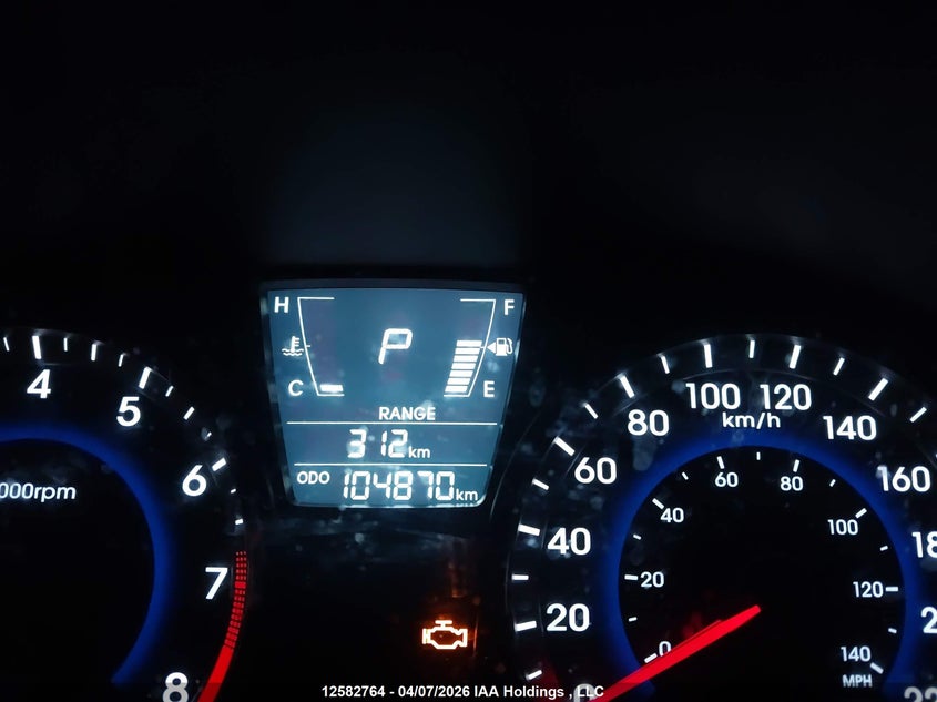 2014 Hyundai Accent VIN: KMHCT4AE2EU749576 Lot: 12582764