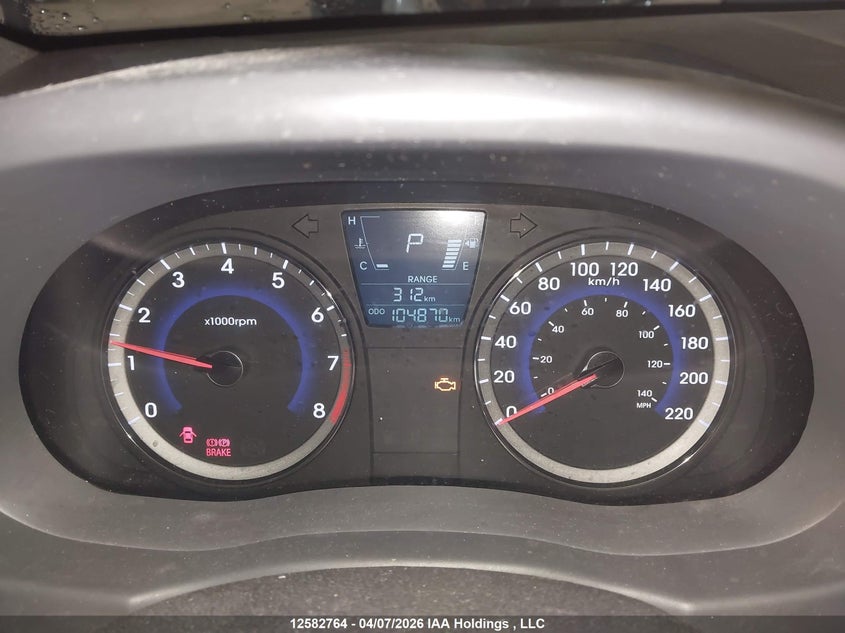 2014 Hyundai Accent VIN: KMHCT4AE2EU749576 Lot: 12582764