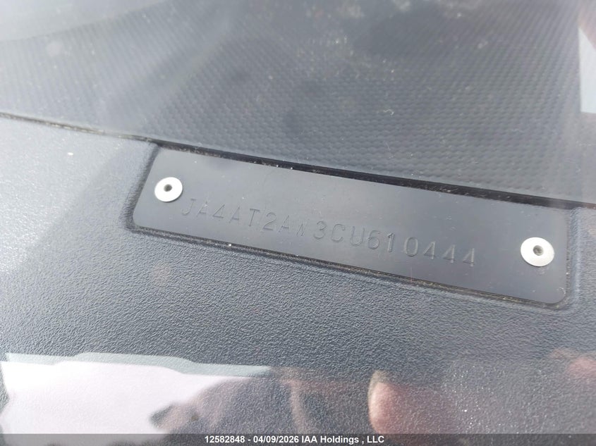 2012 Mitsubishi Outlander VIN: JA4AT2AW3CU610444 Lot: 12582848