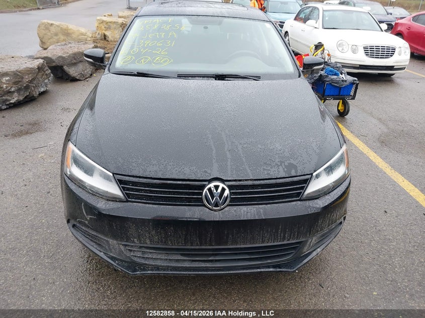 2014 Volkswagen Jetta VIN: 3VWDK7AJ2EM390631 Lot: 12582858