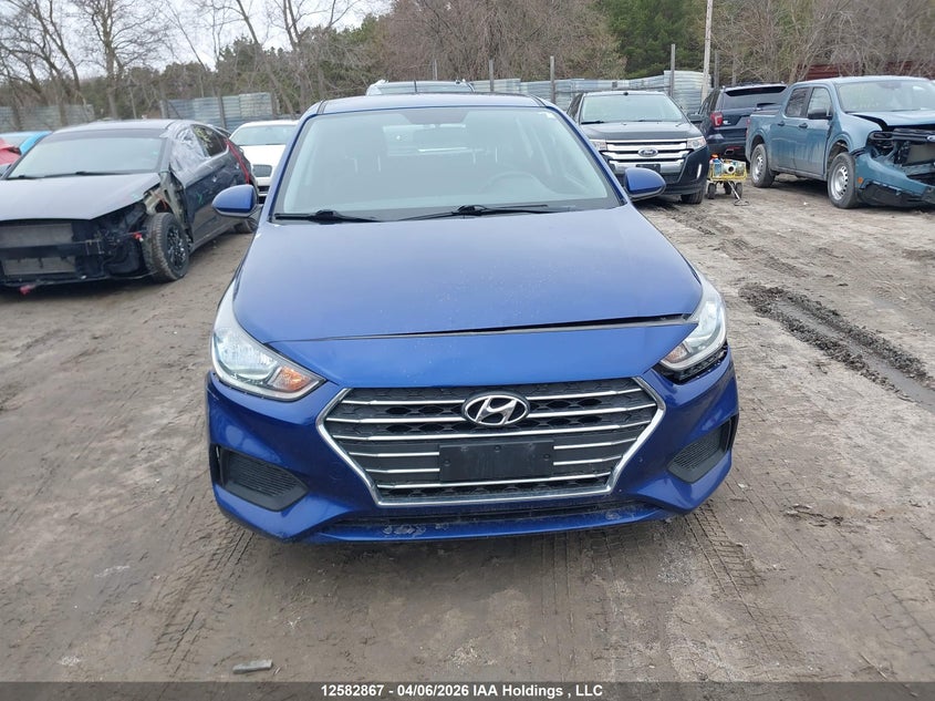 2019 Hyundai Accent Se/Sel VIN: 3KPC25A37KE078332 Lot: 12582867