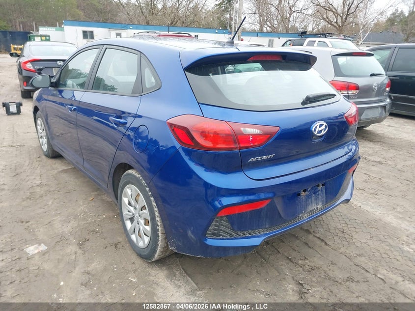 2019 Hyundai Accent Se/Sel VIN: 3KPC25A37KE078332 Lot: 12582867