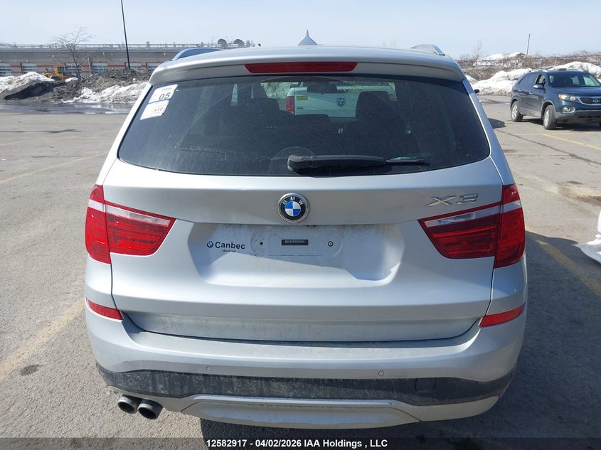 2016 BMW X3 xDrive28I VIN: 5UXWX9C5XG0D74869 Lot: 12582917