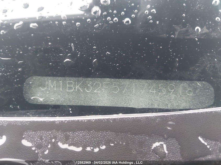 2007 Mazda 3 I VIN: JM1BK32F571745918 Lot: 12582969