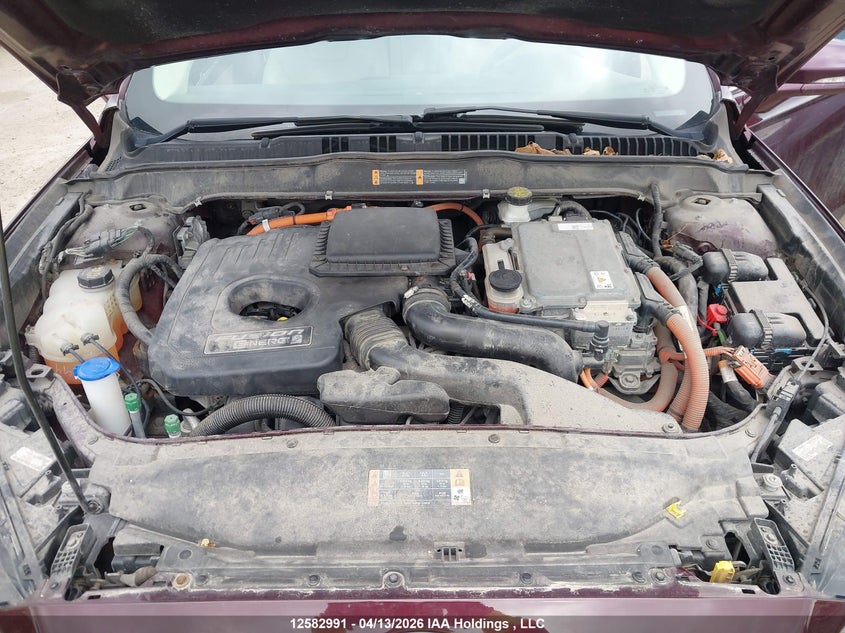 2017 Ford Fusion Titanium Phev VIN: 3FA6P0SU2HR127775 Lot: 12582991