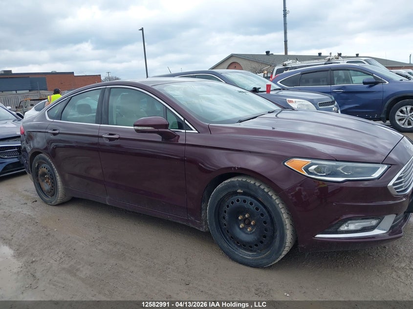 2017 Ford Fusion Titanium Phev VIN: 3FA6P0SU2HR127775 Lot: 12582991