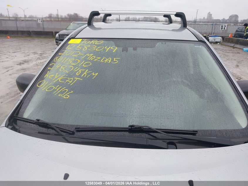 2012 Mazda 5 VIN: JM1CW2CL5C0118210 Lot: 12583049