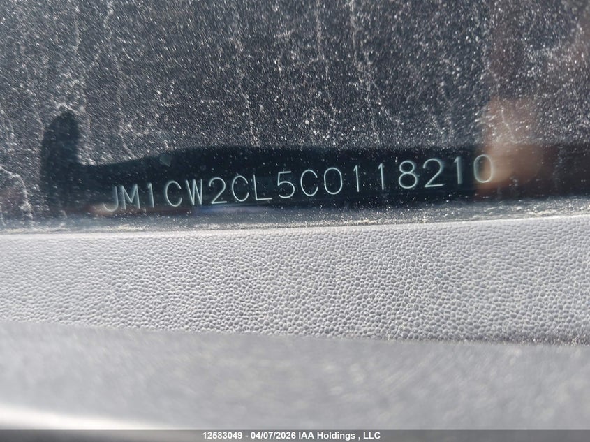 2012 Mazda 5 VIN: JM1CW2CL5C0118210 Lot: 12583049