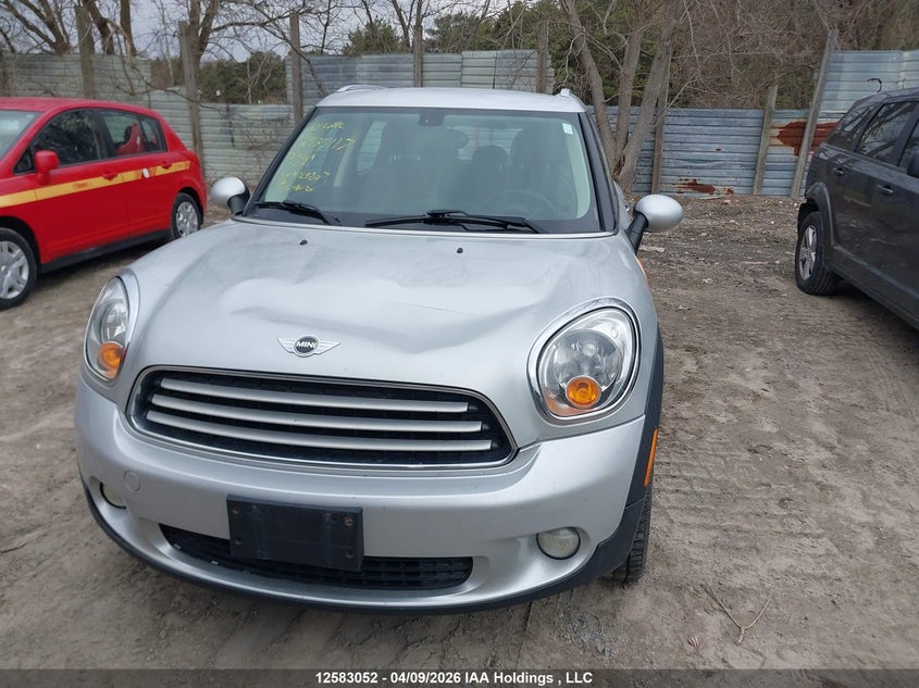 2012 Mini Cooper Countryman VIN: WMWZB3C57CWM29807 Lot: 12583052