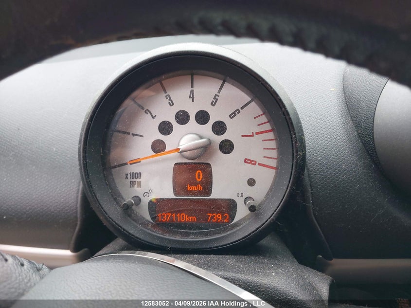 2012 Mini Cooper Countryman VIN: WMWZB3C57CWM29807 Lot: 12583052