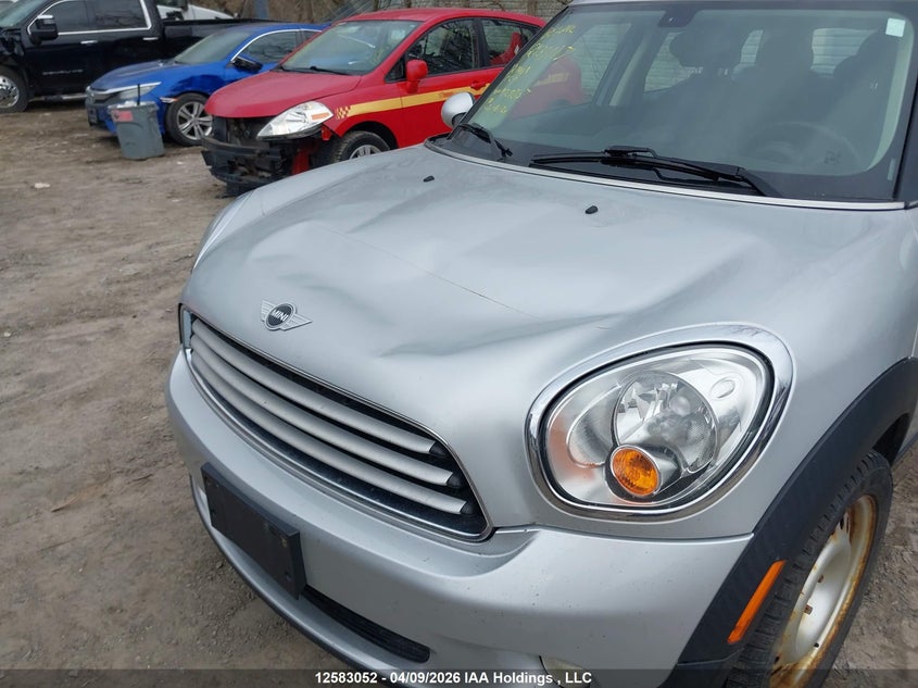2012 Mini Cooper Countryman VIN: WMWZB3C57CWM29807 Lot: 12583052