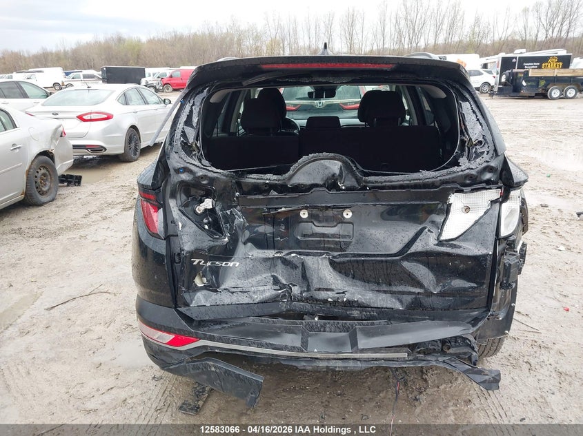 2022 Hyundai Tucson Preferred Fwd VIN: KM8JB3AEXNU060406 Lot: 12583066