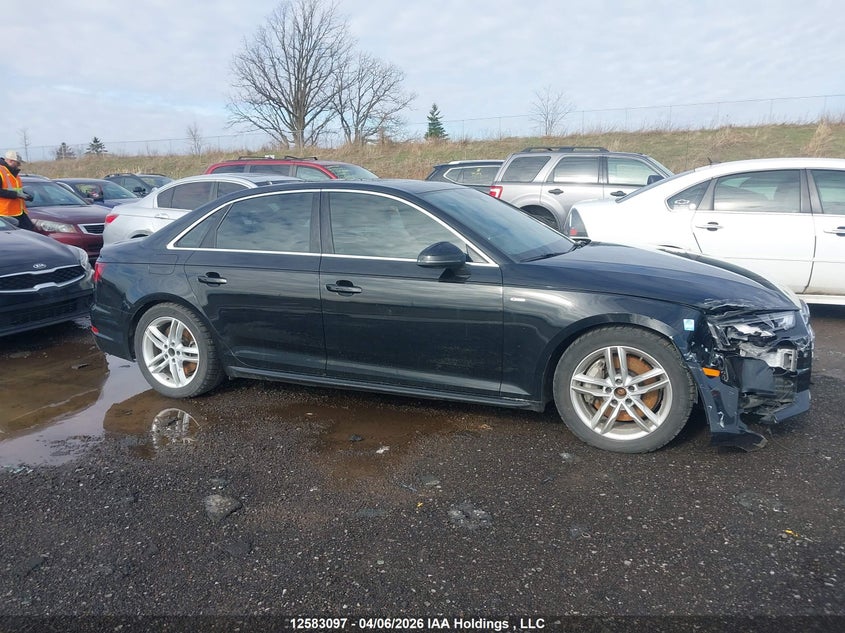 2018 Audi A4 2.0T Technik VIN: WAUFNAF43JA206630 Lot: 12583097