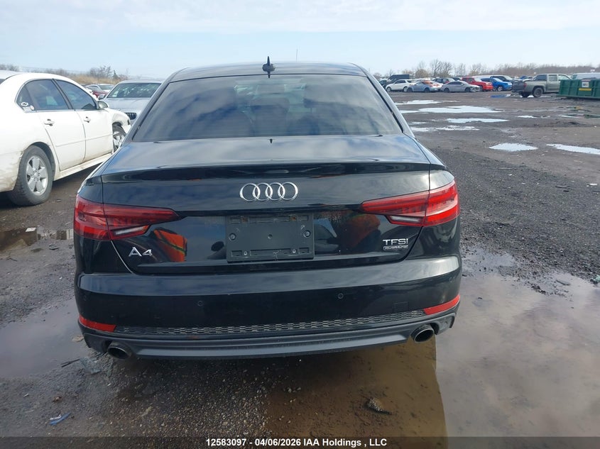 2018 Audi A4 2.0T Technik VIN: WAUFNAF43JA206630 Lot: 12583097