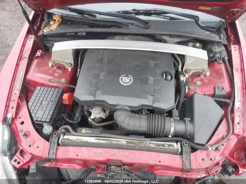 2010 Cadillac Cts 3.6L Base VIN: 1G6DM5EV9A0129429 Lot: 12583098