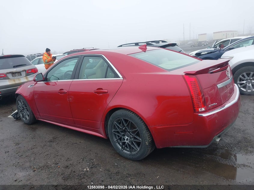 2010 Cadillac Cts 3.6L Base VIN: 1G6DM5EV9A0129429 Lot: 12583098