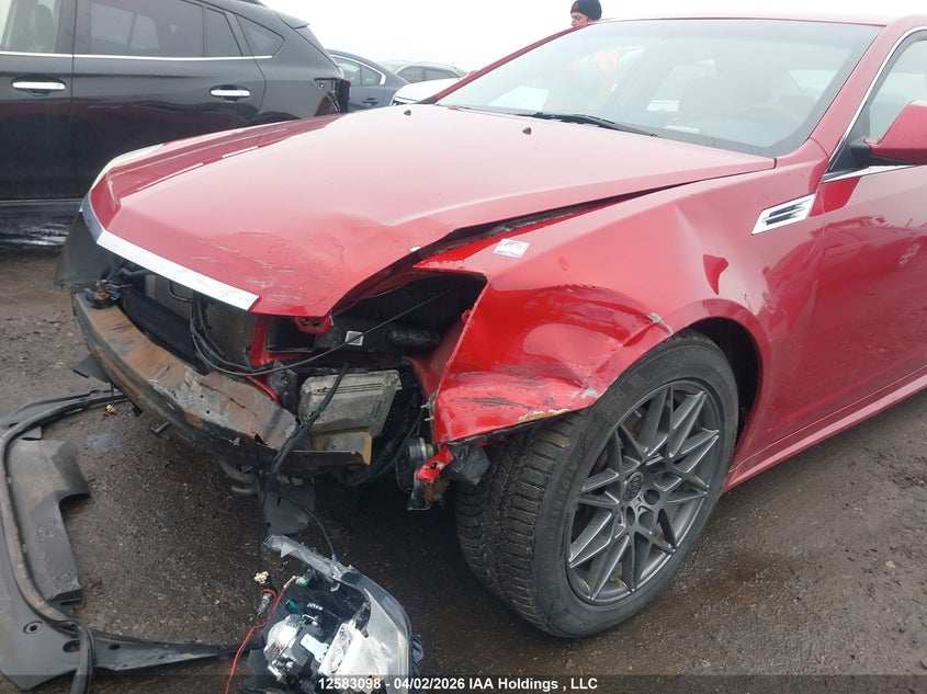 2010 Cadillac Cts 3.6L Base VIN: 1G6DM5EV9A0129429 Lot: 12583098