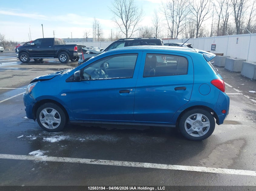 2015 Mitsubishi Mirage VIN: ML32A3HJ8FH052431 Lot: 12583194