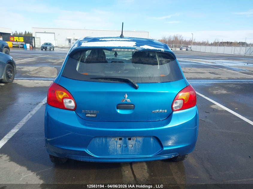 2015 Mitsubishi Mirage VIN: ML32A3HJ8FH052431 Lot: 12583194