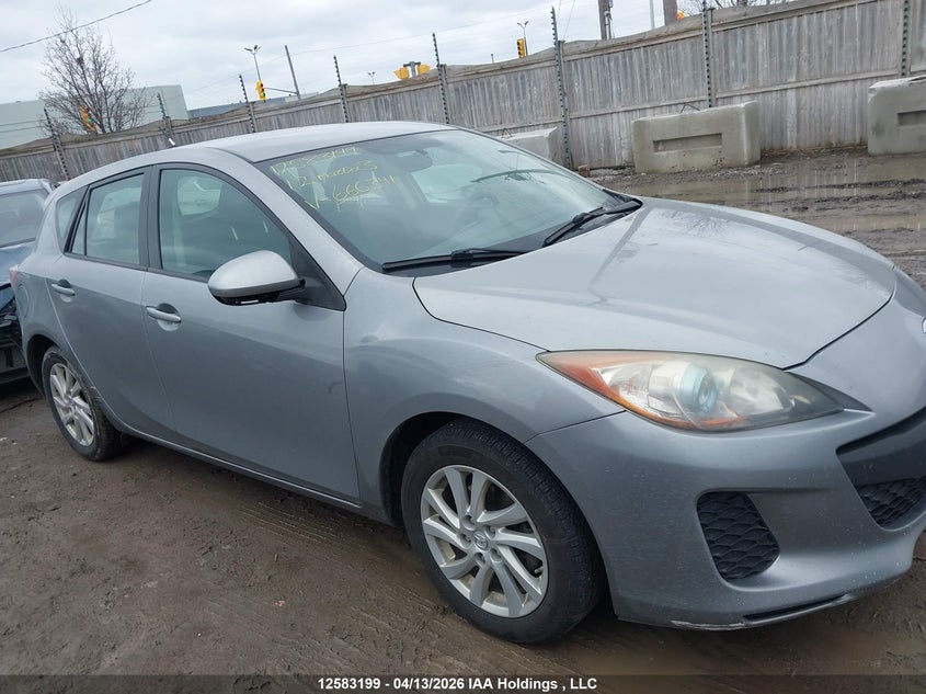 2012 Mazda 3 I VIN: JM1BL1L74C1666341 Lot: 12583199