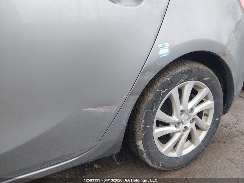 2012 Mazda 3 I VIN: JM1BL1L74C1666341 Lot: 12583199