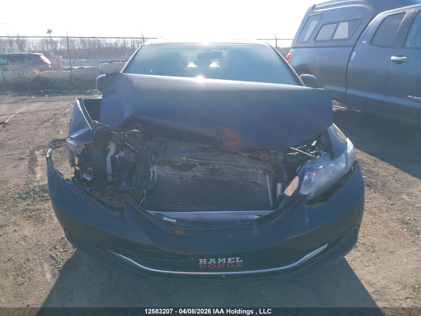 2013 Honda Civic Lx VIN: 2HGFB2F53DH046492 Lot: 12583207