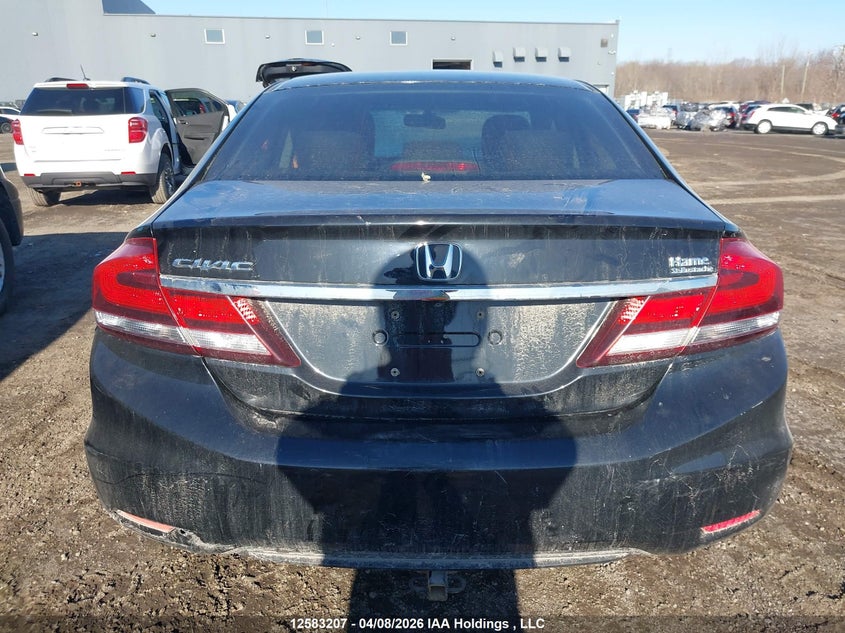 2013 Honda Civic Lx VIN: 2HGFB2F53DH046492 Lot: 12583207