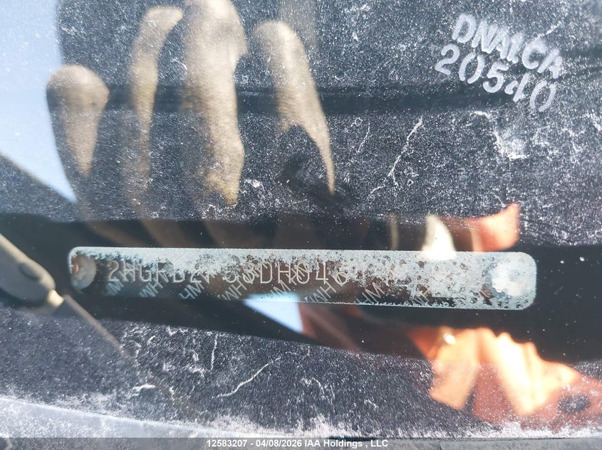 2013 Honda Civic Lx VIN: 2HGFB2F53DH046492 Lot: 12583207