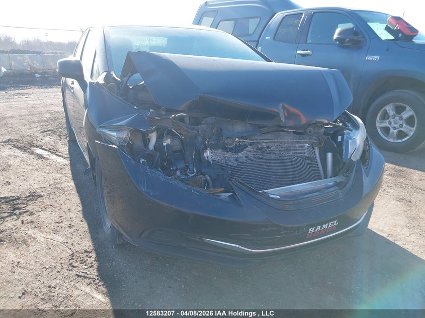 2013 Honda Civic Lx VIN: 2HGFB2F53DH046492 Lot: 12583207