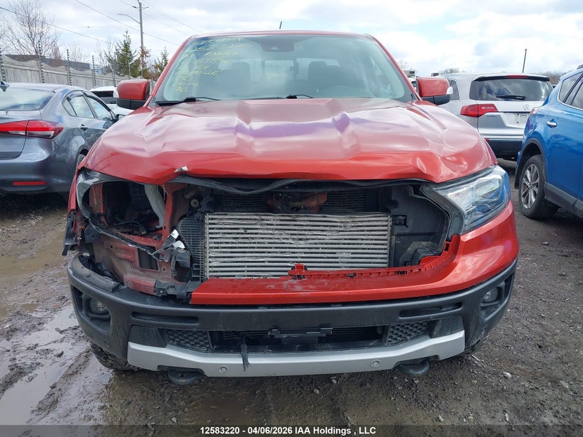 2019 Ford Ranger Lariat VIN: 1FTER4FH0KLA13896 Lot: 12583220