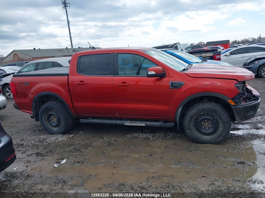 2019 Ford Ranger Lariat VIN: 1FTER4FH0KLA13896 Lot: 12583220