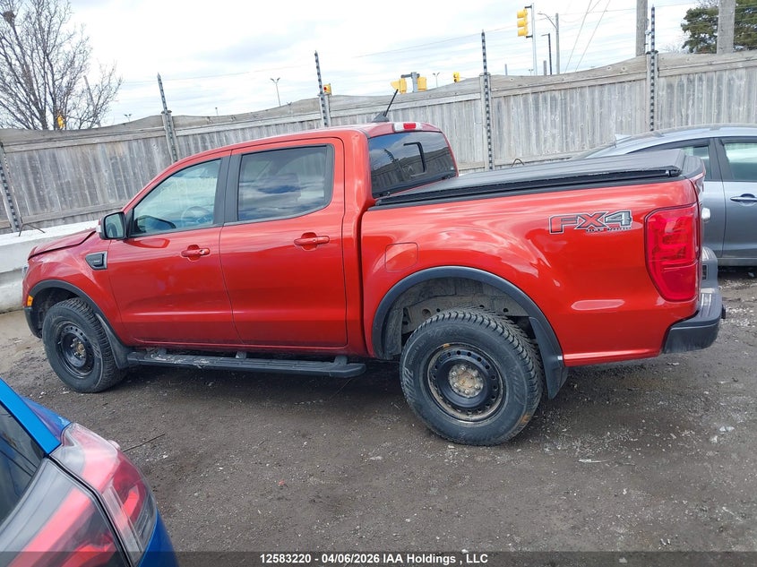 2019 Ford Ranger Lariat VIN: 1FTER4FH0KLA13896 Lot: 12583220