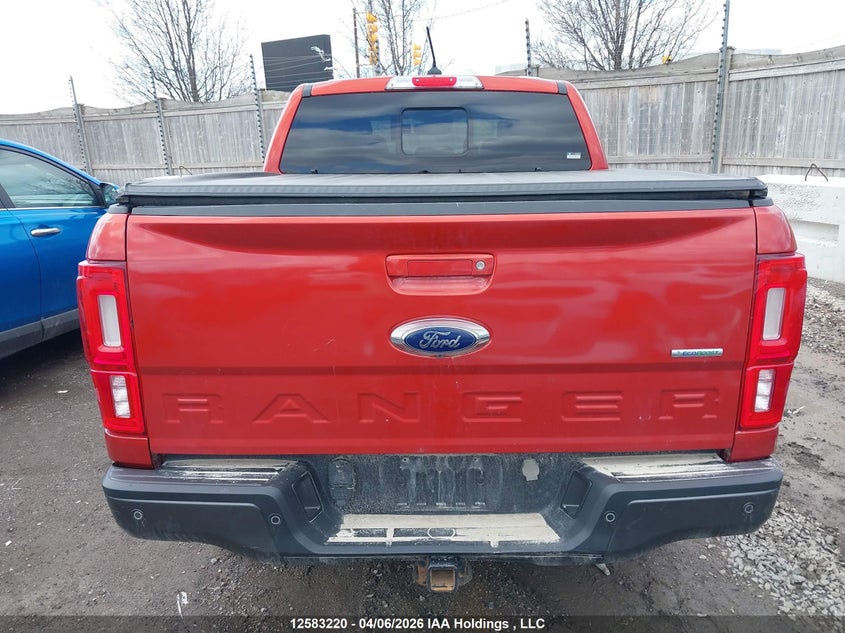 2019 Ford Ranger Lariat VIN: 1FTER4FH0KLA13896 Lot: 12583220