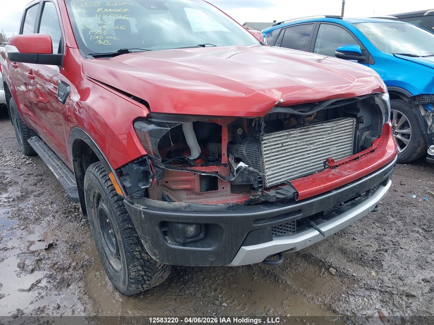 2019 Ford Ranger Lariat VIN: 1FTER4FH0KLA13896 Lot: 12583220