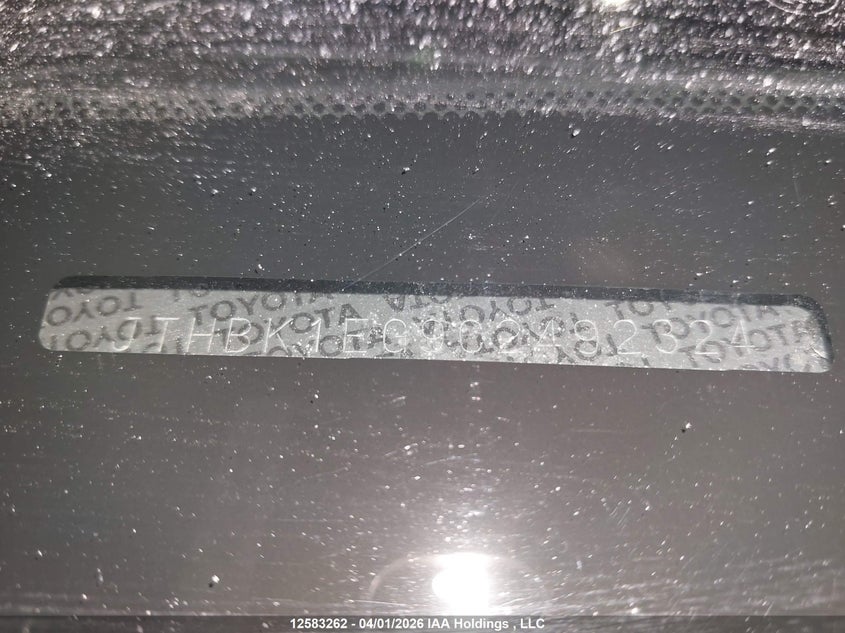 2012 Lexus Es350 VIN: JTHBK1EG9C2492324 Lot: 12583262