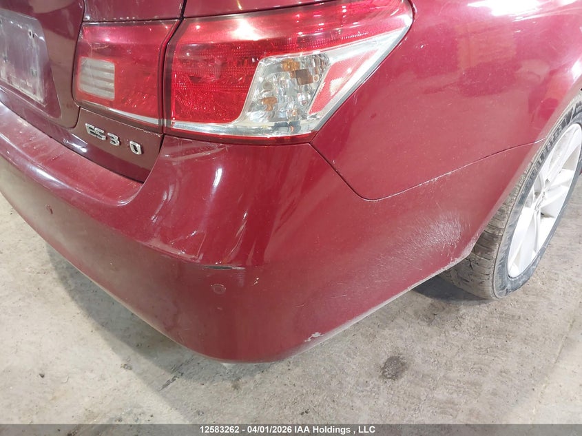 2012 Lexus Es350 VIN: JTHBK1EG9C2492324 Lot: 12583262