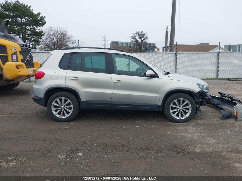 2014 Volkswagen Tiguan Comfortline/Highline/Trendline VIN: WVGJV3AX8EW517663 Lot: 12583272