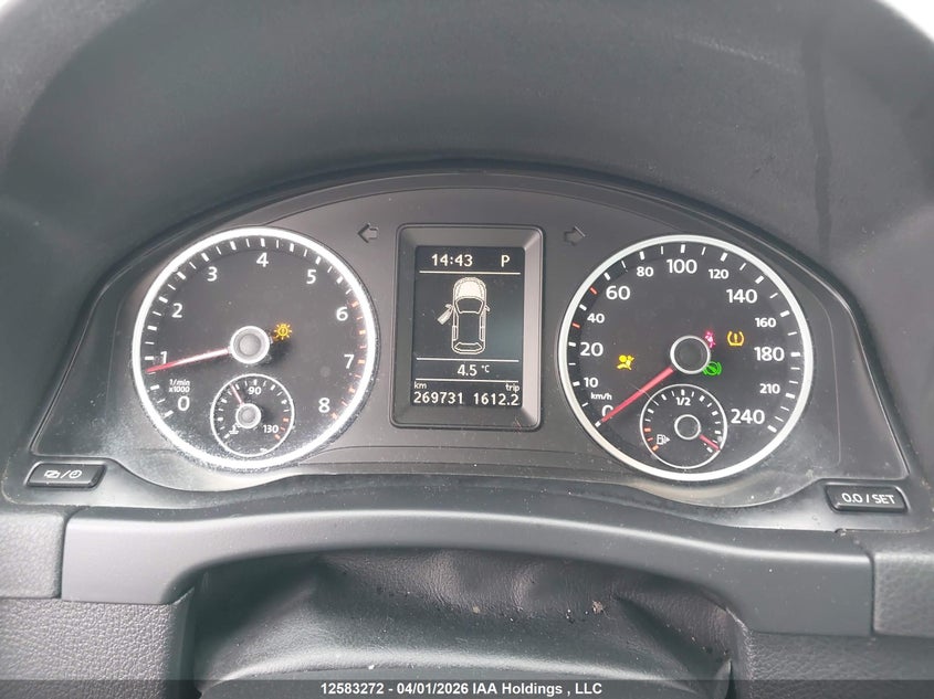 2014 Volkswagen Tiguan Comfortline/Highline/Trendline VIN: WVGJV3AX8EW517663 Lot: 12583272