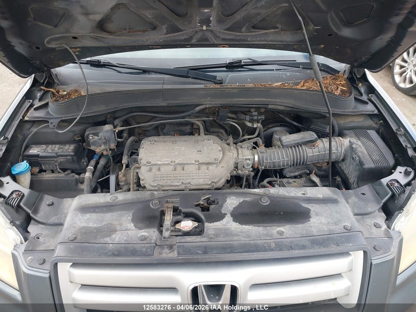 2006 Honda Pilot Ex VIN: 2HKYF18576H002704 Lot: 12583276