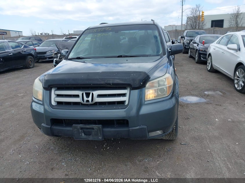 2006 Honda Pilot Ex VIN: 2HKYF18576H002704 Lot: 12583276