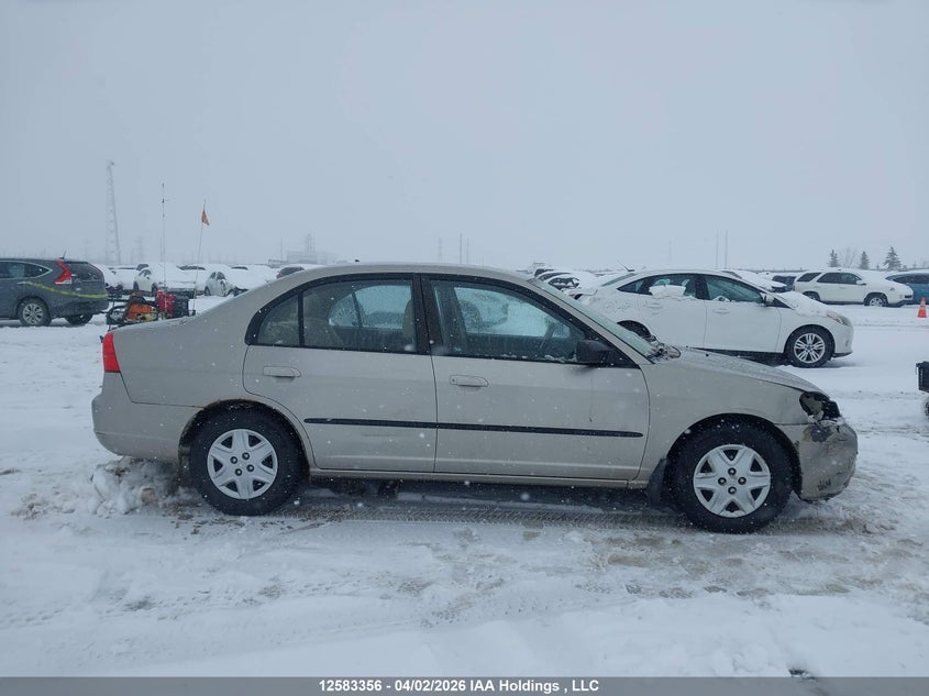 2003 Honda Civic Dx VIN: 2HGES16483H933078 Lot: 12583356