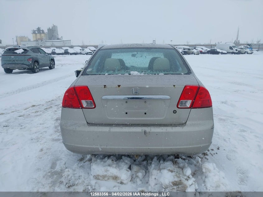 2003 Honda Civic Dx VIN: 2HGES16483H933078 Lot: 12583356