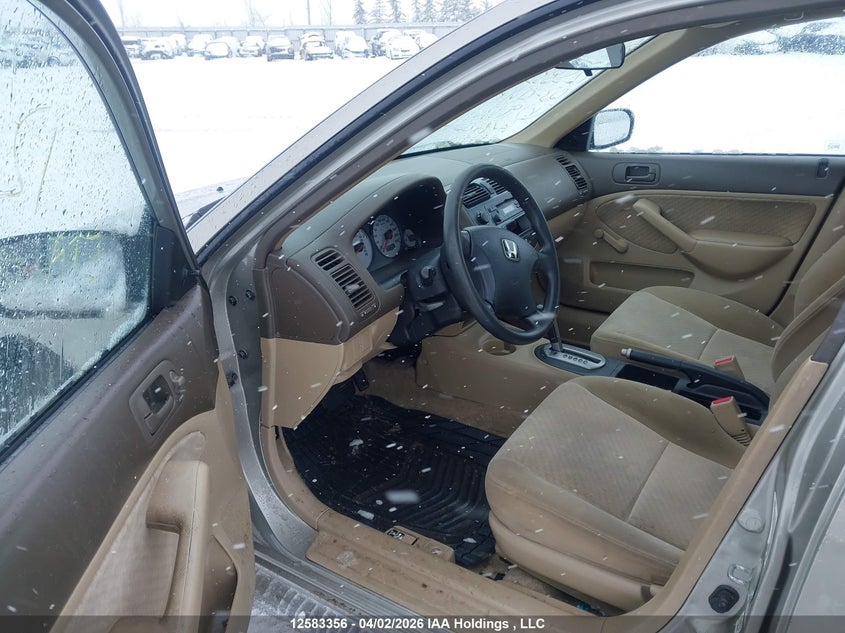 2003 Honda Civic Dx VIN: 2HGES16483H933078 Lot: 12583356