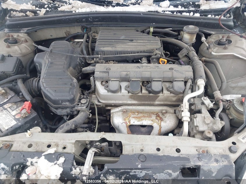 2003 Honda Civic Dx VIN: 2HGES16483H933078 Lot: 12583356