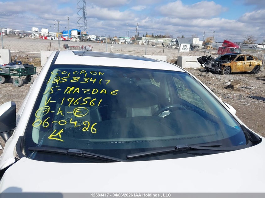 2015 Mazda 6 Touring VIN: JM1GJ1V57F1196561 Lot: 12583417