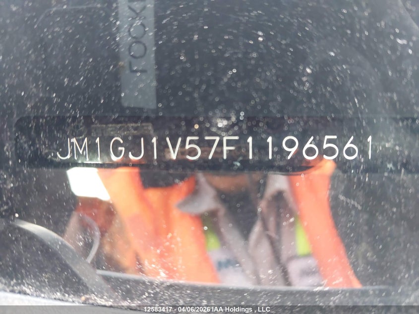 2015 Mazda 6 Touring VIN: JM1GJ1V57F1196561 Lot: 12583417