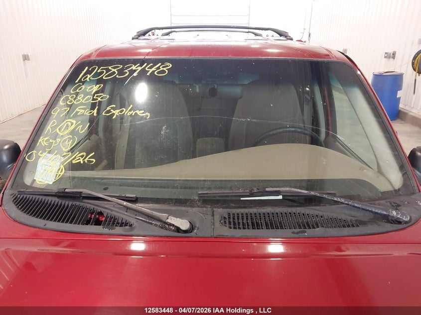 1997 Ford Explorer VIN: 1FMDU35P4VUC88050 Lot: 12583448