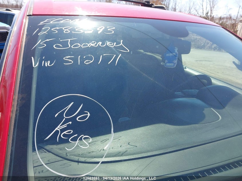 2015 Dodge Journey R/T Rallye VIN: 3C4PDDEG5FT512171 Lot: 12583593