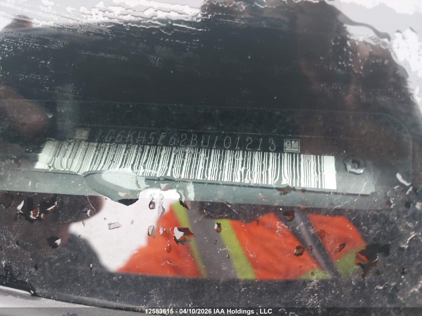 2011 Cadillac Dts Premium Collection VIN: 1G6KH5E62BU101213 Lot: 12583615