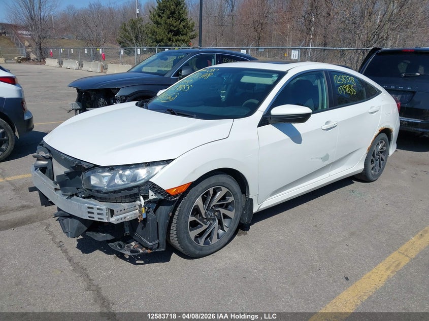 Vin: 2hgfc2f77gh039855, lot: 2979445, honda civic 20162